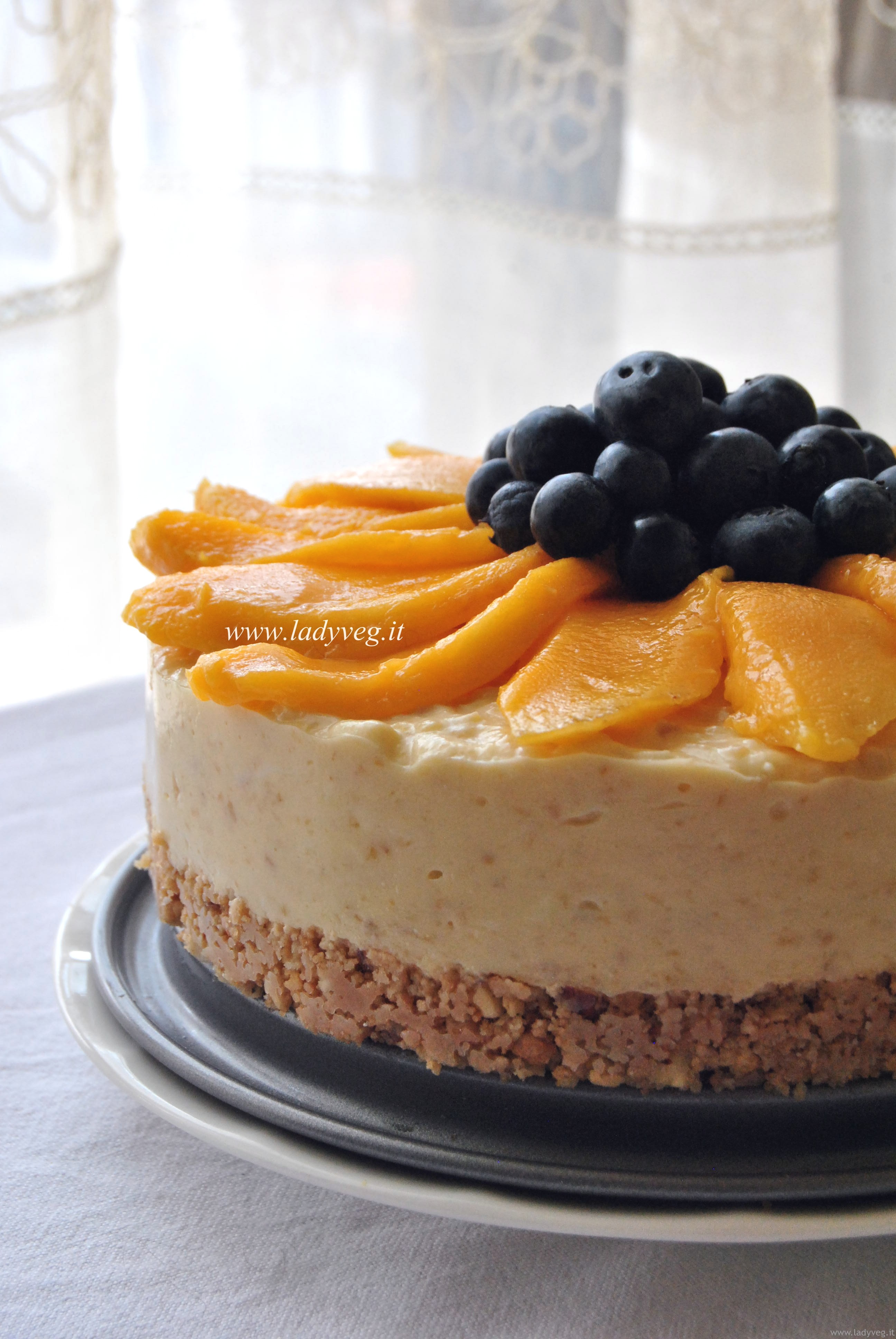 Vegan Mango Cheesecake Light Ladyveg