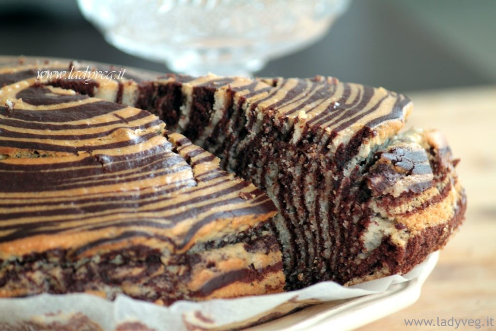 Zebra cake Vegan