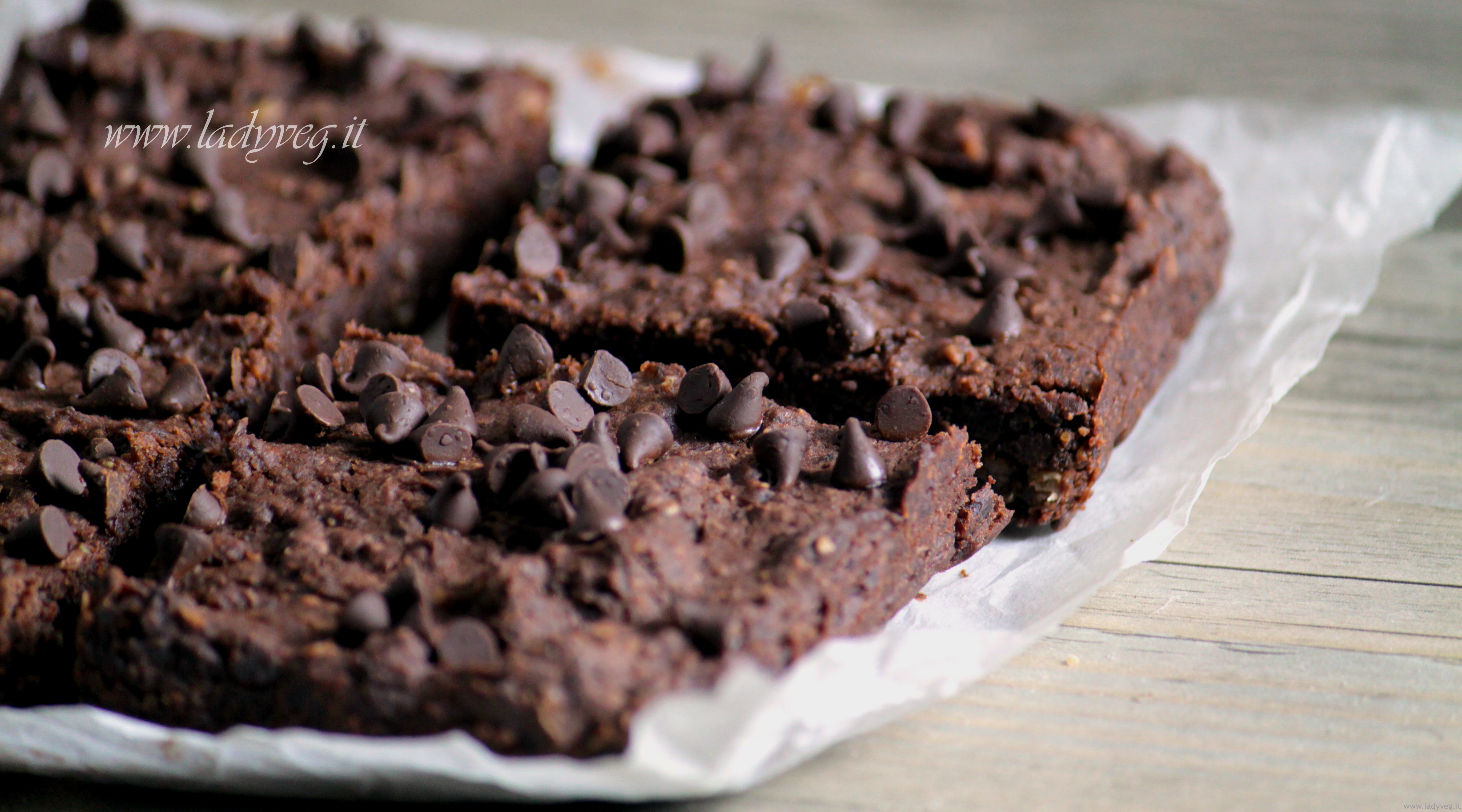 Brownies Al Cioccolato Con Fagioli Neri Vegan Ladyveg