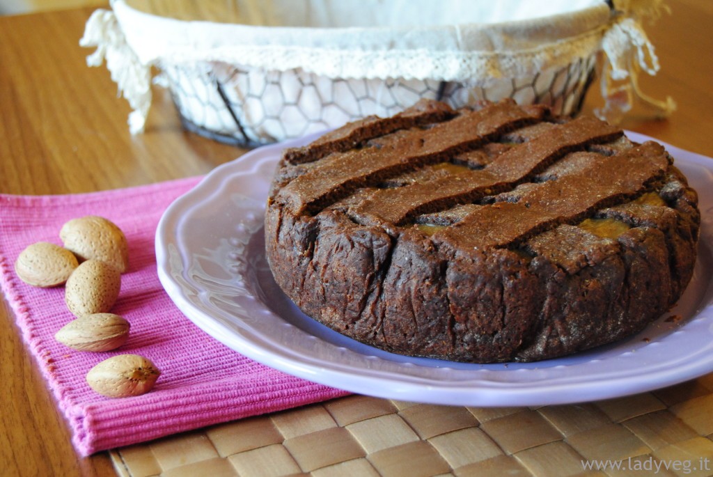 Crostata vegan alla Crema di mandorle