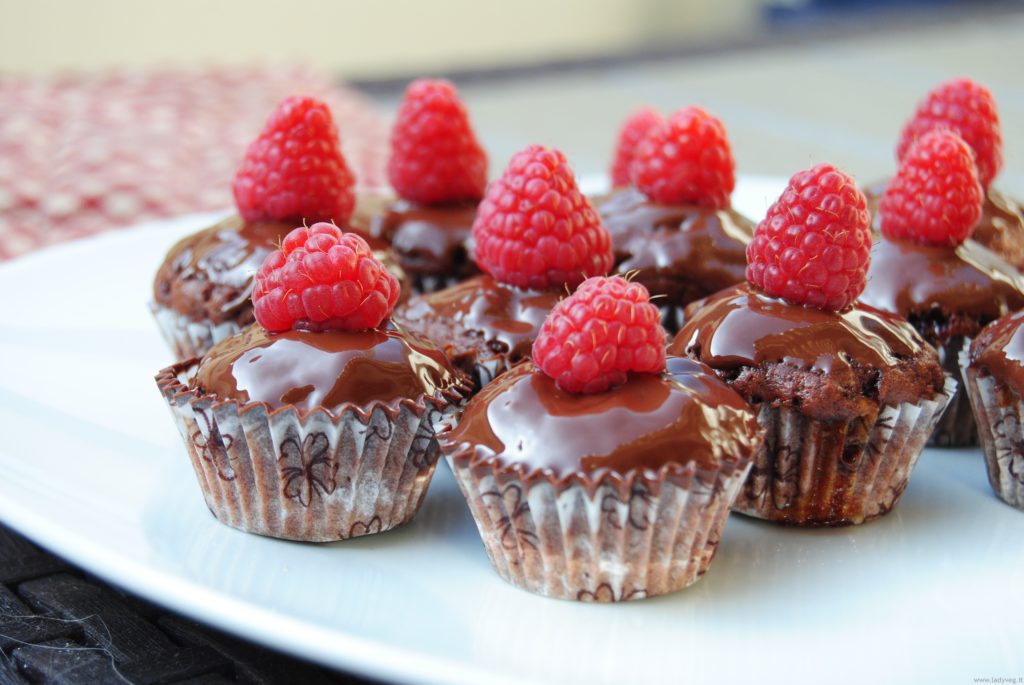 mini muffin vegan al cioccolato