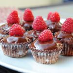 Mini muffin vegan al Cioccolato fondente e Lampone