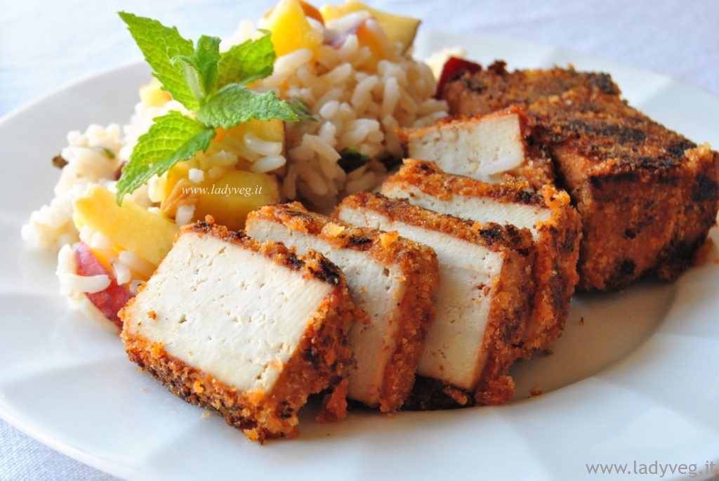 Tofu croccante marinato