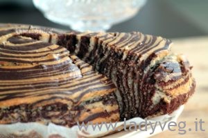 Zebra cake Vegan