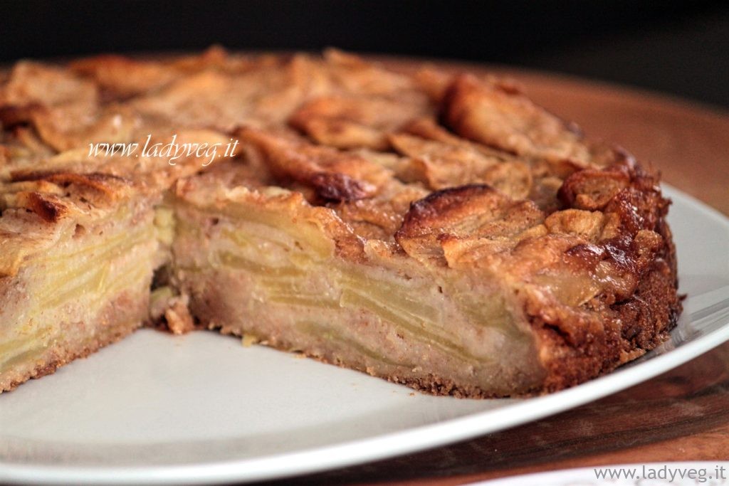 torta di mele vegan