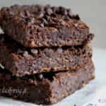 Brownies al cioccolato con fagioli neri vegan
