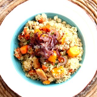 quinoa con verdure