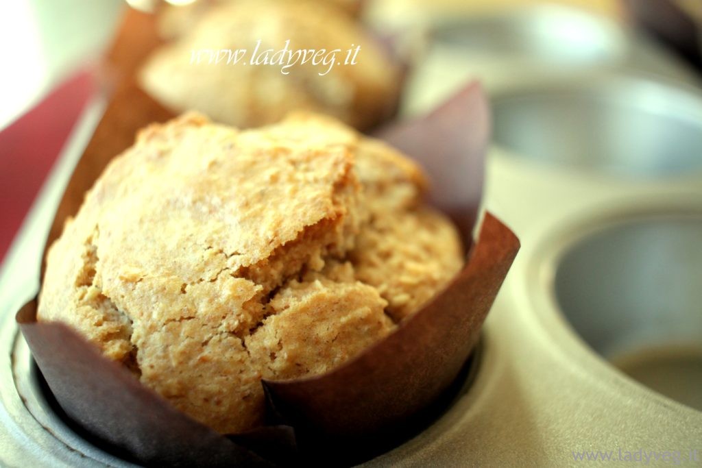 muffin vegani al cocco