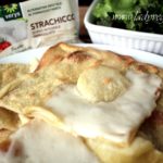 Focaccia di Recco vegan con Strachicco