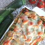 Lasagne di carasau vegan alle zucchine e pomodorini