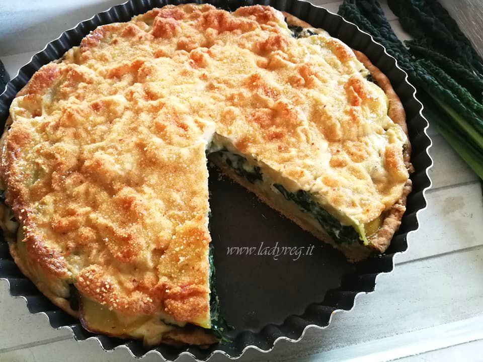 torta salata di cavolo nero