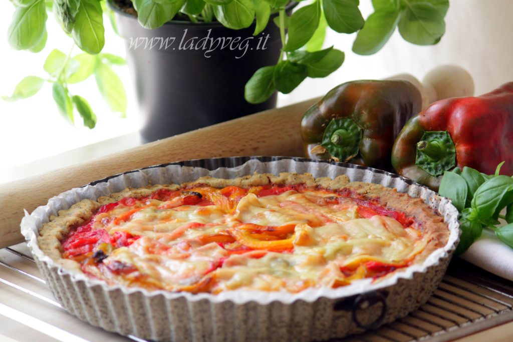 crostata salata vegana senza glutine