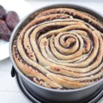 Rosa di Pan Brioche | Torta vegan senza zucchero semi integrale