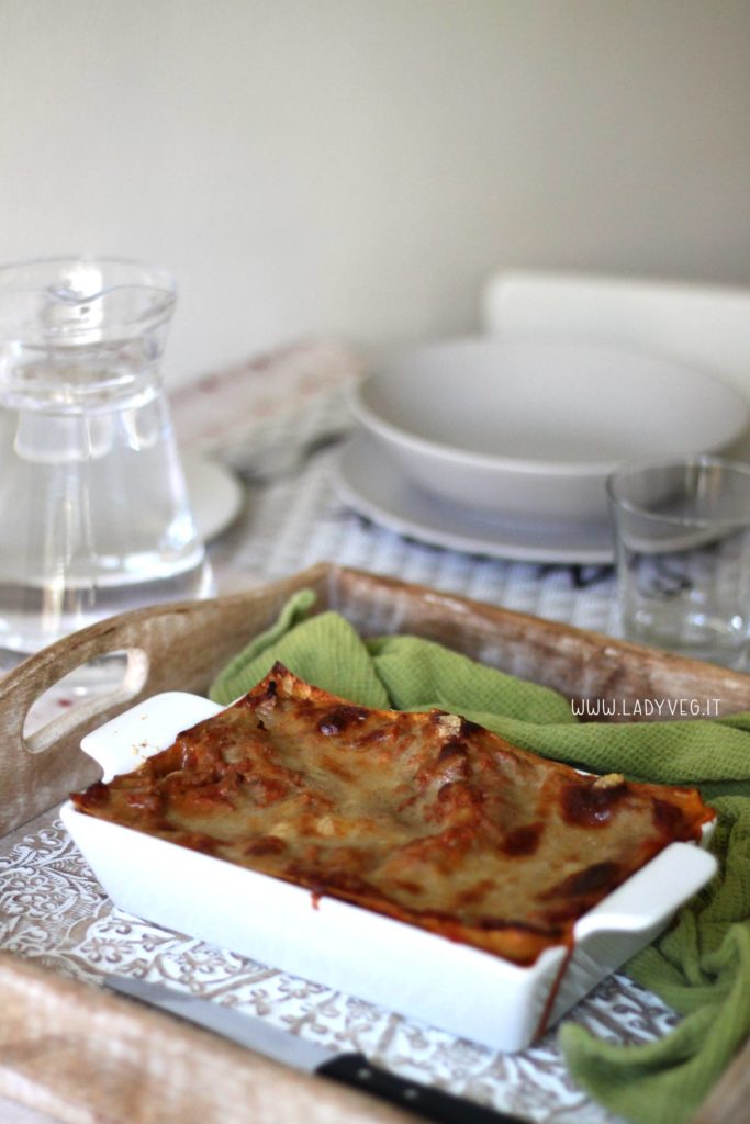 Lasagne al ragù vegan