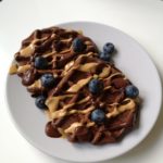 waffles vegani senza zucchero